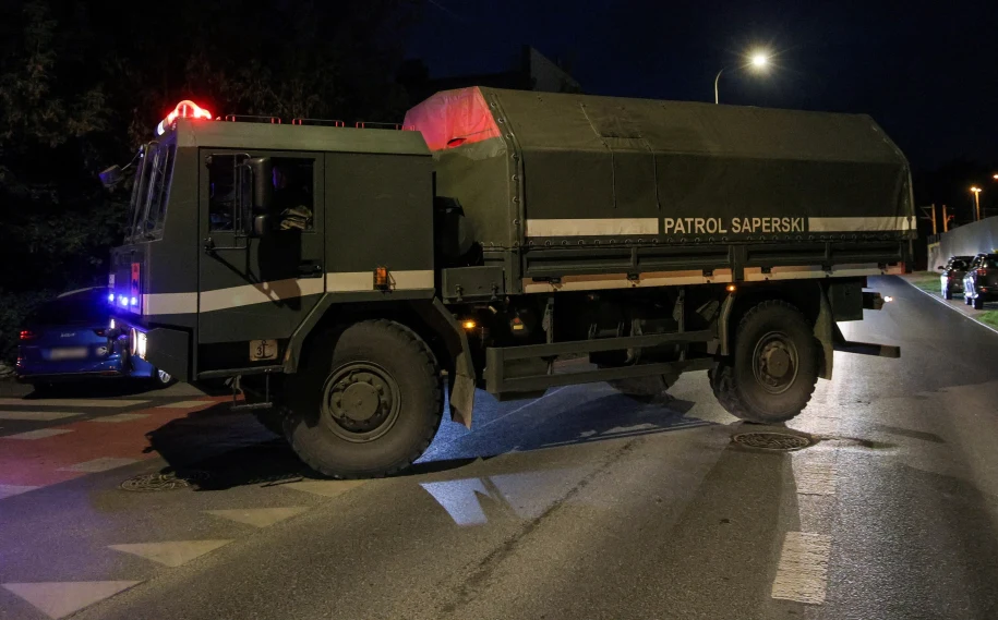 Неизвестный дрон нашли под Варшавой