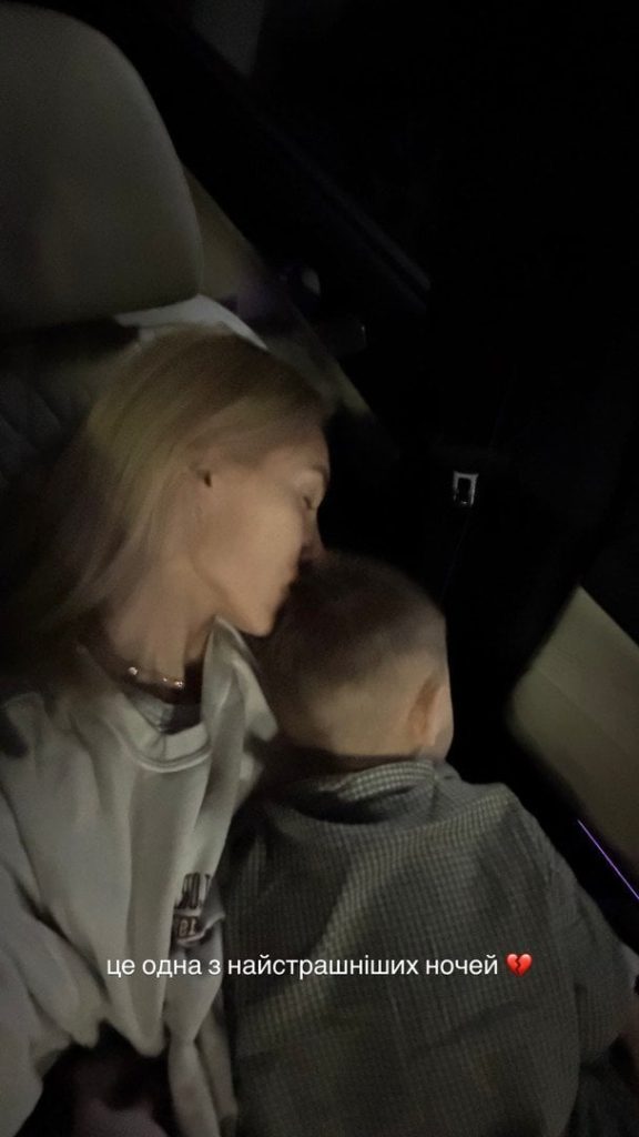 Даша Квиткова рассказала о жуткой ночи в Киеве: «Шахед» попал в дом напротив