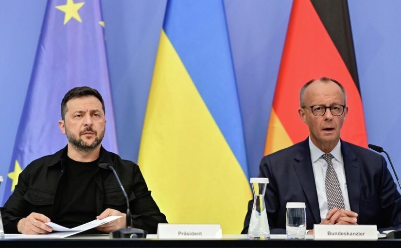 Мерц попросил Зеленского сдержать наплыв украинцев в Германию ➤ Prozoro.net.ua