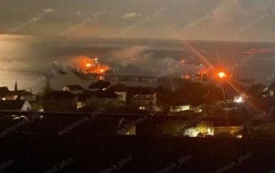 Атака на порт в Туапсе: СБУ та ЗСУ уразили танкер та інфраструктуру РФ (фото)