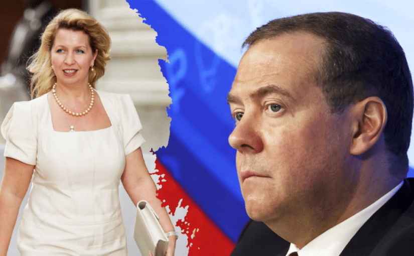 Стала кумой Медведчука и дружила с Пугачевой: что известно о забытой жене Медведеве ➤ Prozoro.net.ua