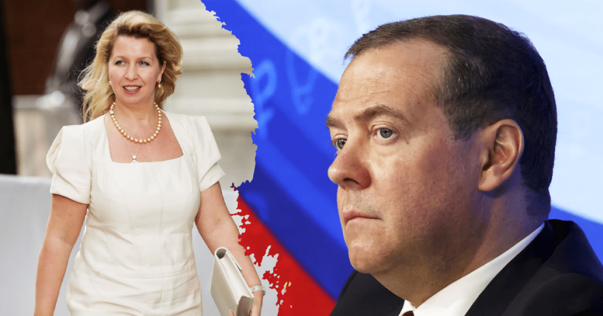 Стала кумою Медведчука та дружила з Пугачовою: що відомо про забуту дружину Медведєва ➤ Prozoro.net.ua
