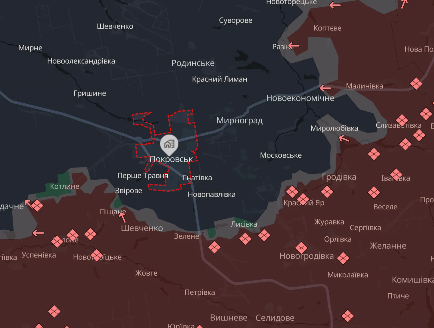 ВСУ улучшили тактическое положение в Покровске