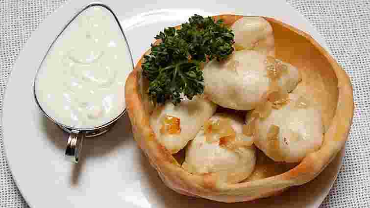 Полтавские галушки с мясом на пару