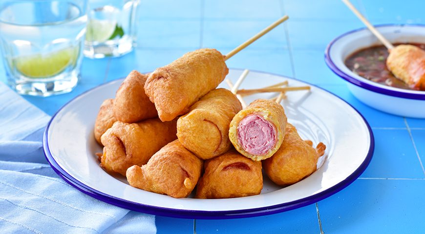 Сардельки в кляре: рецепт вкусного и быстрого перекуса ➤ Prozoro.net.ua