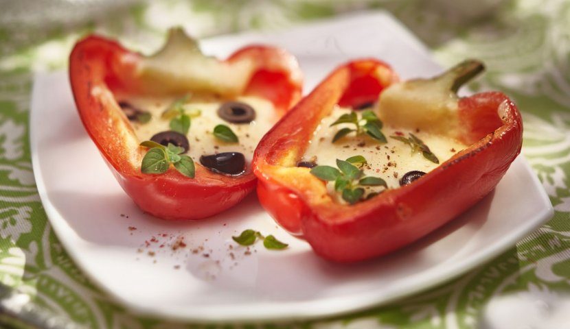 Сладкий перец, начиненный брынзой: пошаговый рецепт