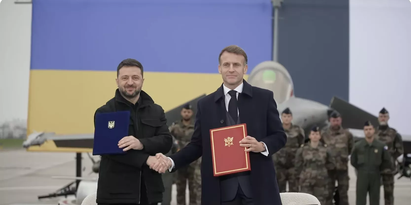 Україна та Франція підписали історичну оборонну угоду