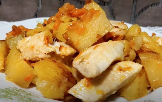 Тушенный в молоке картофель с мясом: рецепт забытого блюда