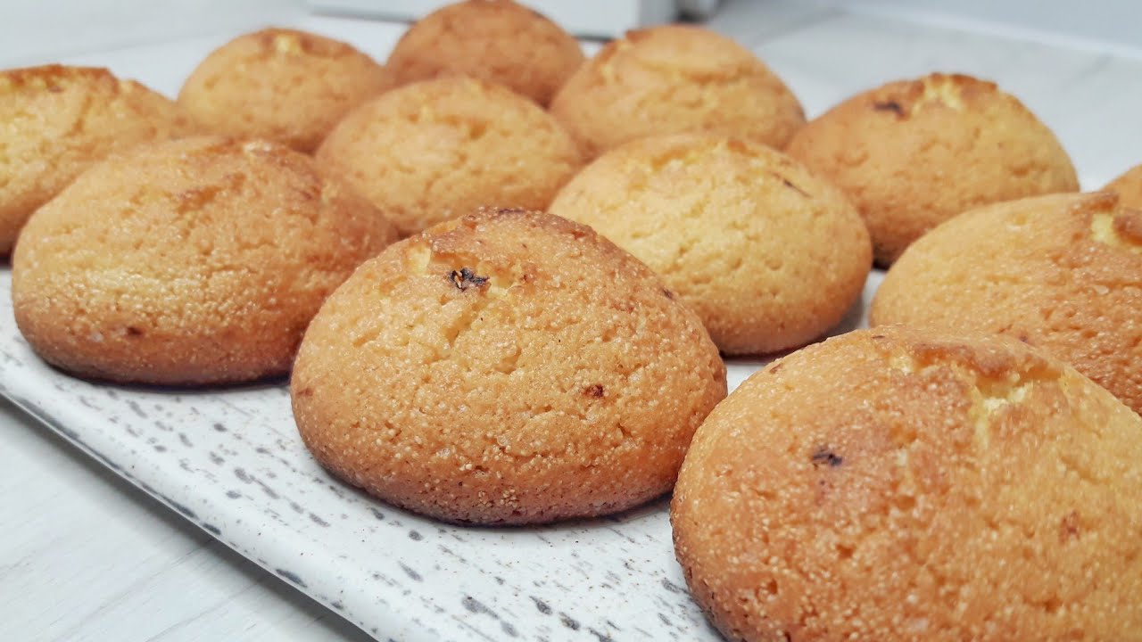 Бюджетное печенье из манки