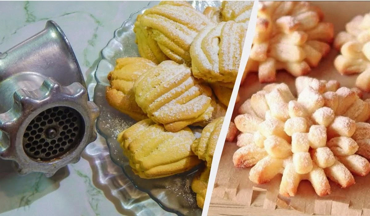Печенье из мясорубки: простой рецепт