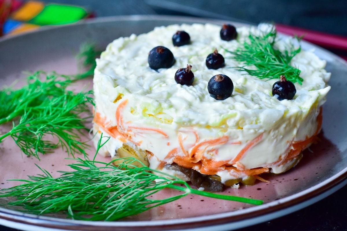 Невероятно вкусный новогодний салат «Мужские слезы»
