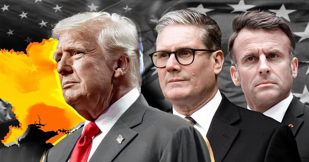 Европейские лидеры побеседовали с Трампом о мирном плане для Украины