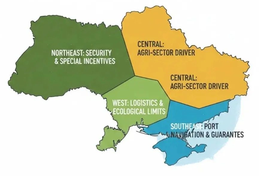 Опубликована карта Украины после войны: как будет выглядеть 3 Опубликована карта Украины после войны: как будет выглядеть