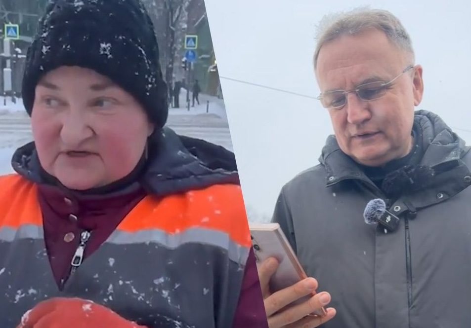Садовый позвонил бесстрашной коммунальщице со Львова (видео) ➤ Prozoro.net.ua