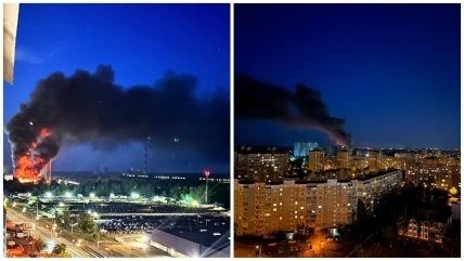 Над Києвом дуже багато диму: що горіло (фото)