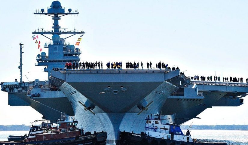 США вперше вивели в море новий суперавіаносець ➤ Prozoro.net.ua