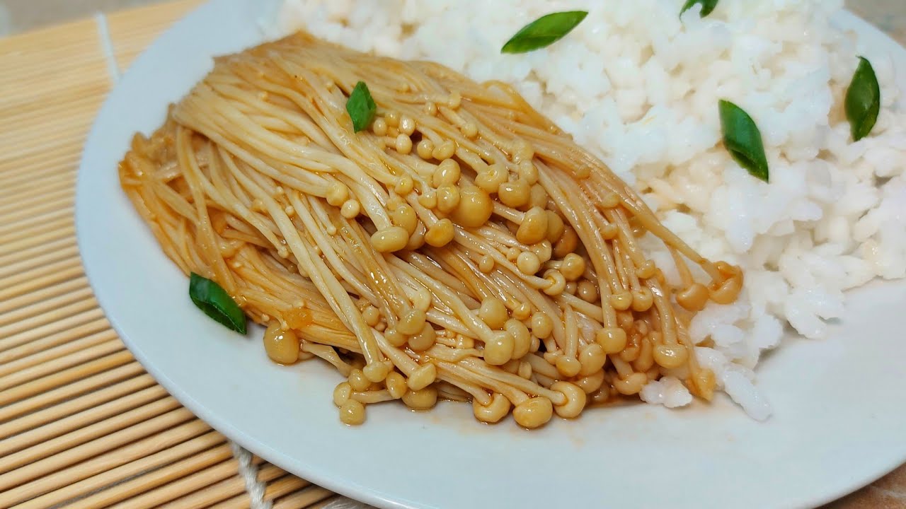 Корейские грибы эноки с хрустящей корочкой: как приготовить на сковороде