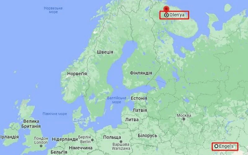 З яких аеродромів Росія запускає Ту-95 і Ту-160 для ударів по Україні 3 З яких аеродромів Росія запускає Ту-95 і Ту-160 для ударів по Україні