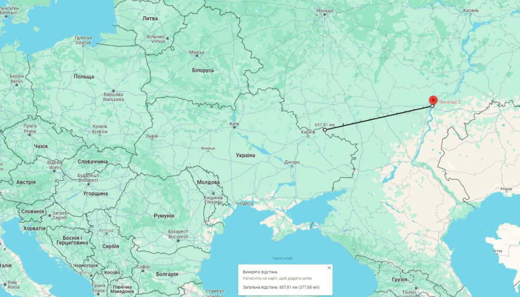 З яких аеродромів Росія запускає Ту-95 і Ту-160 для ударів по Україні 4 З яких аеродромів Росія запускає Ту-95 і Ту-160 для ударів по Україні