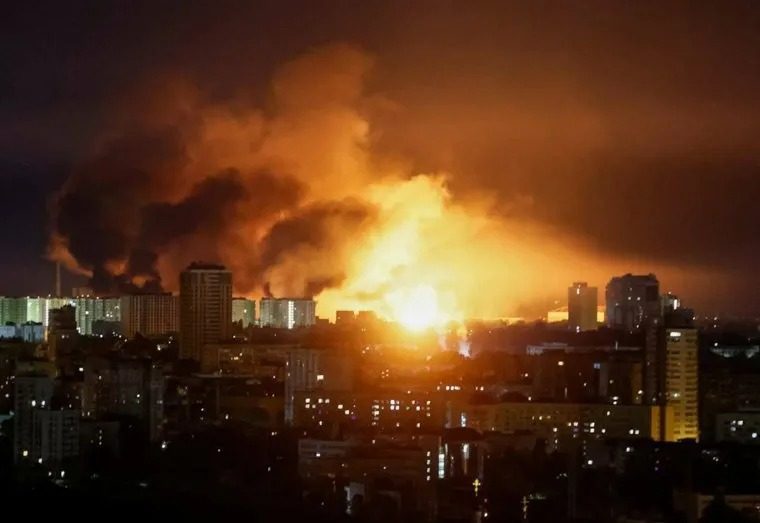 Над Киевом очень много дыма: что горело (фото) ➤ Prozoro.net.ua