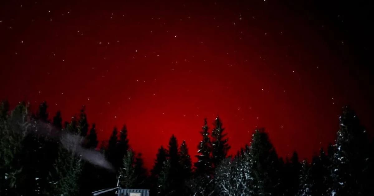 Над Карпатами зафіксували полярне сяйво: унікальні фото ➤ Prozoro.net.ua