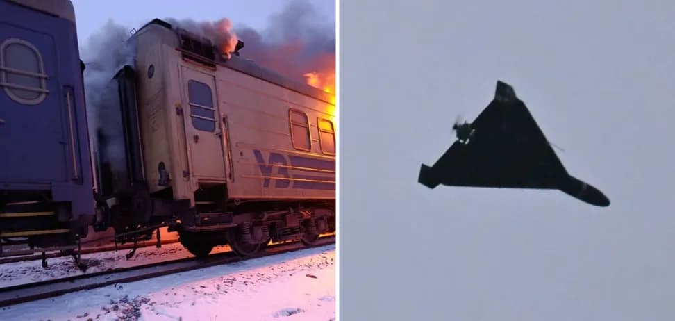 Пасажирський поїзд потрапив під обстріл РФ на Харківщині: фото ➤ Prozoro.net.ua