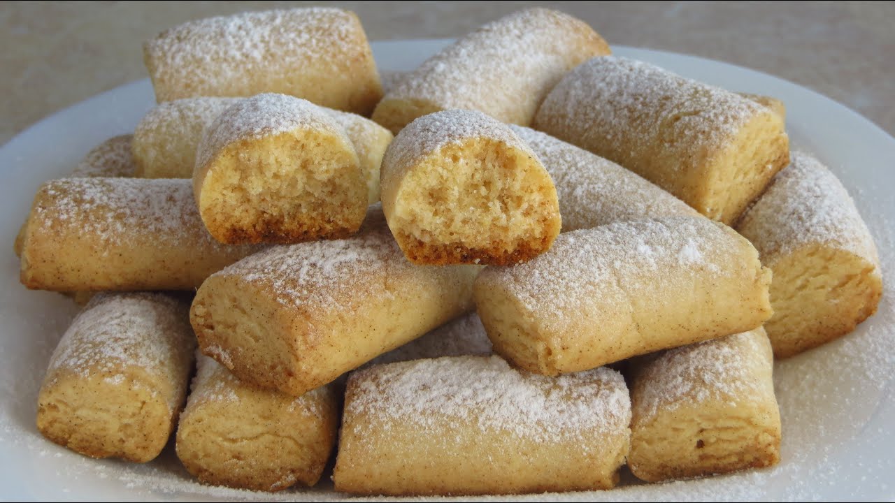 Домашнее песочное печенье на смальце