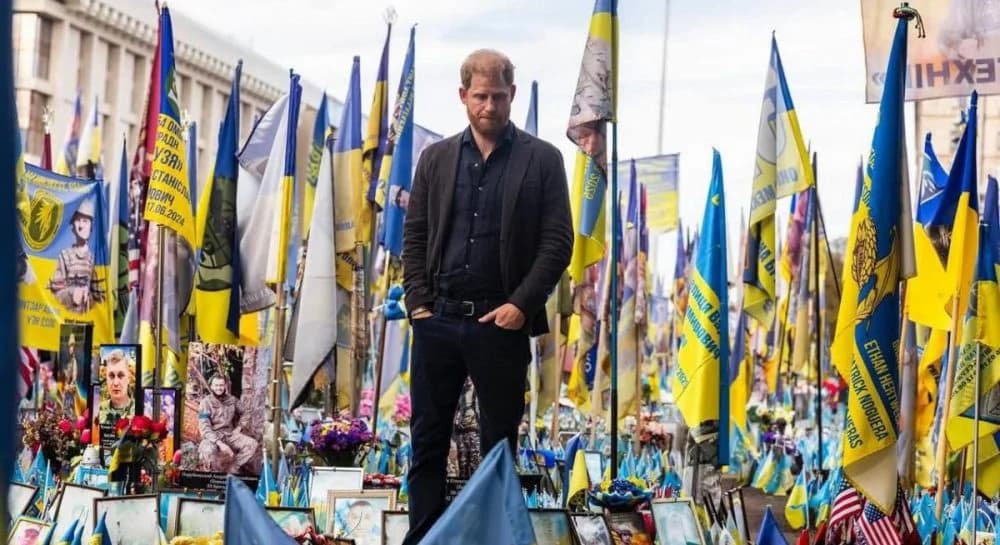 Принц Гарри поддержал украинцев в годовщину полномасштабной войны