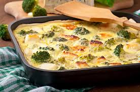 Нежная запеканка с брокколи и курицей ➤ Prozoro.net.ua