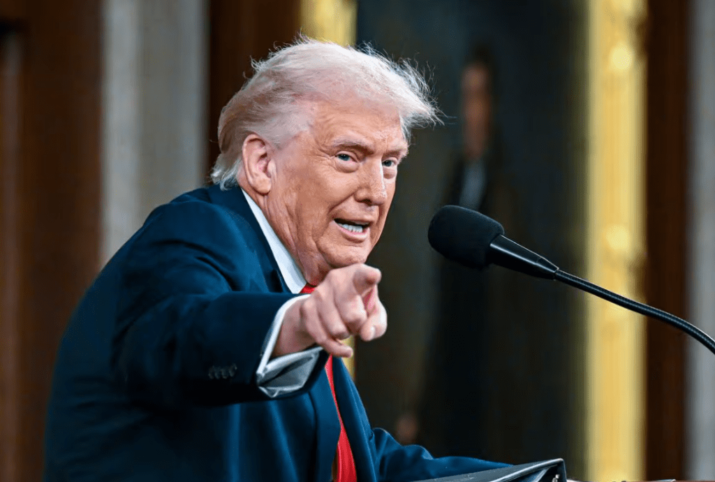 Виступ Трампа викликав нові запитання щодо його здоров'я (фото)