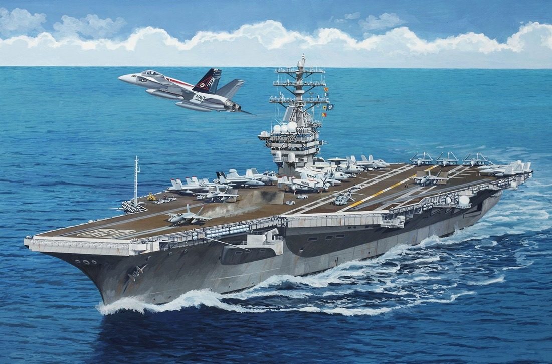 Легендарный супер-авианосец ВМС США отправился в последний рейс ➤ Prozoro.net.ua
