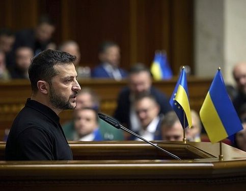 Зеленский предложил выбор для депутатов: Рада или фронт ➤ Prozoro.net.ua