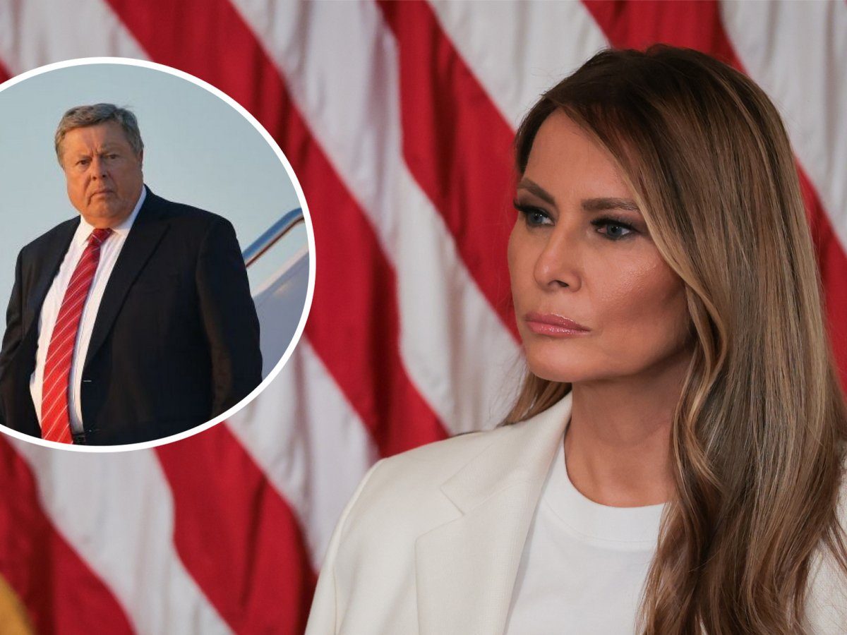 Отец Мелании удивительно похож на Трампа: фото