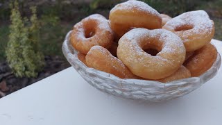 Постные пончики на воде