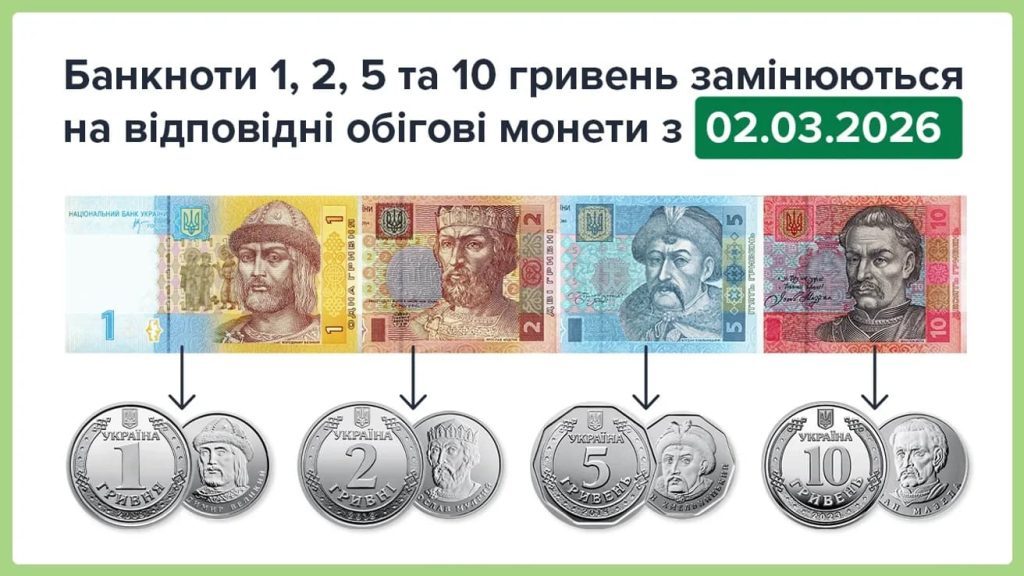 Деякі паперові гривні виходять з обігу в Україні 3 Деякі паперові гривні виходять з обігу в Україні
