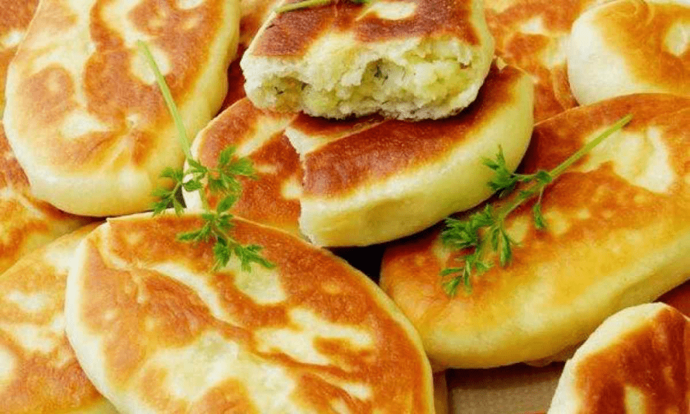 Пісні пиріжки з картоплею