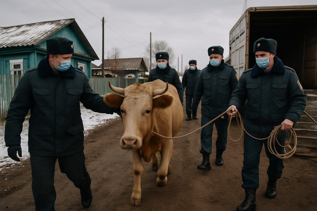 На Росії масово знищують худобу через невідому інфекцію ➤ Prozoro.net.ua