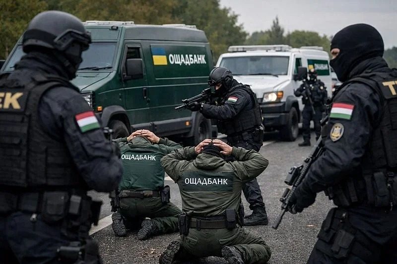 Ви навіть не уявляли: ось чому затримали інкасаторів в Угорщині ➤ Главное.net