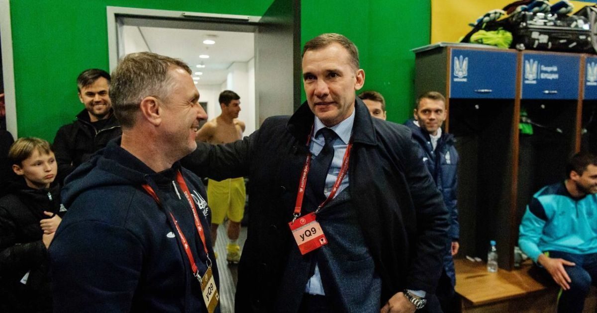 Шевченко не смолчал после ухода Реброва из сборной Украины