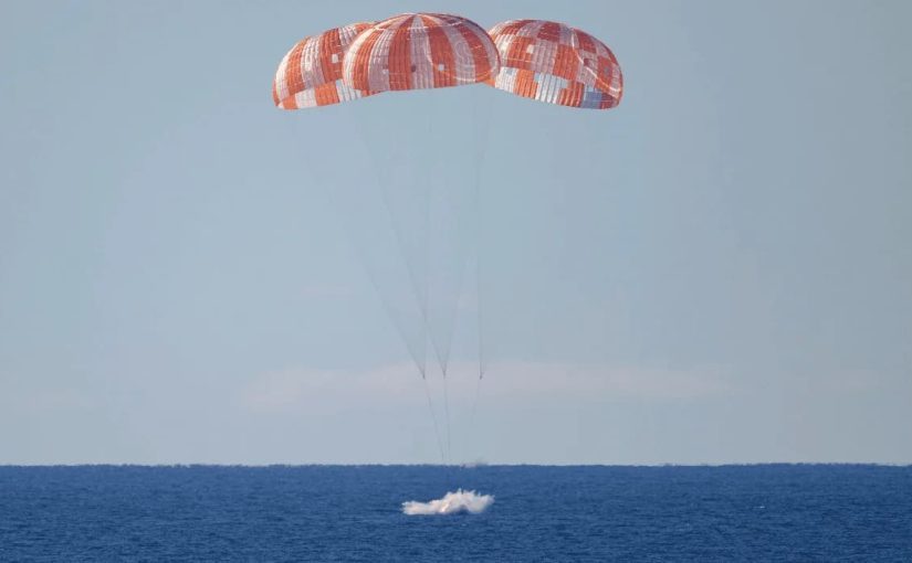 Экипаж Artemis II успешно приземлился после полета вокруг Луны (фото) ➤ Prozoro.net.ua
