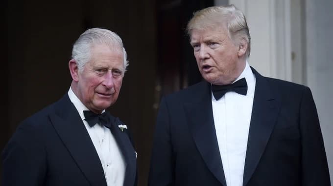 Чарльз III остроумно пошутил с Трампа во время ужина в Белом доме