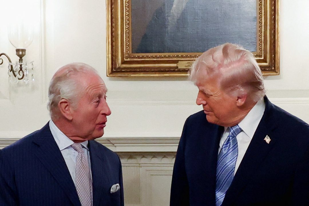 Чарльз III остроумно пошутил с Трампа во время ужина в Белом доме