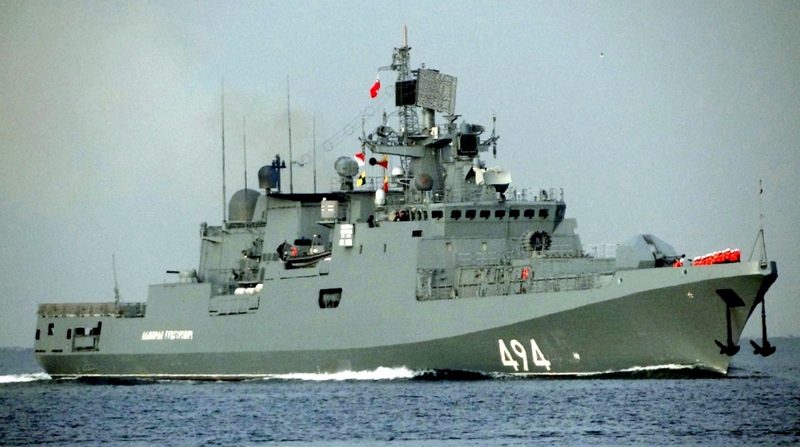В Новороссийске поражен фрегат «Адмирал Григорович» (видео)