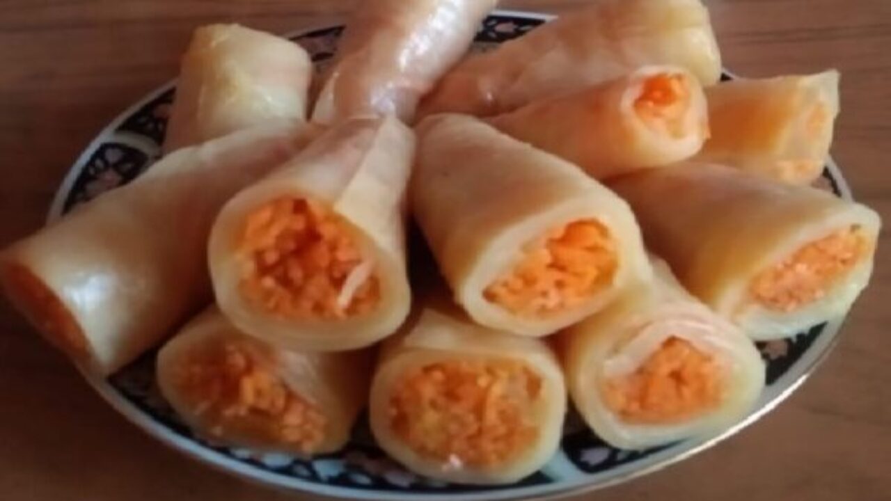 Маринованные голубцы с морковью по-корейски