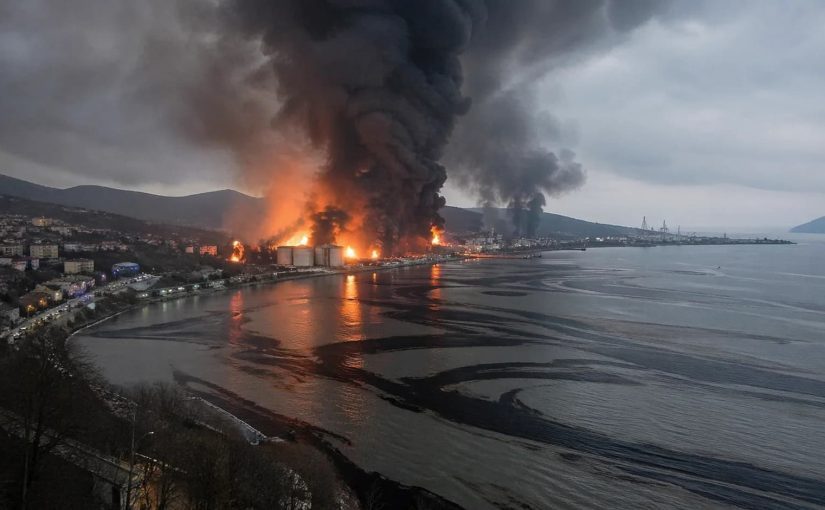 Туапсе после атак накрыл «нефтяной дождь», курортный сезон под угрозой ➤ Prozoro.net.ua