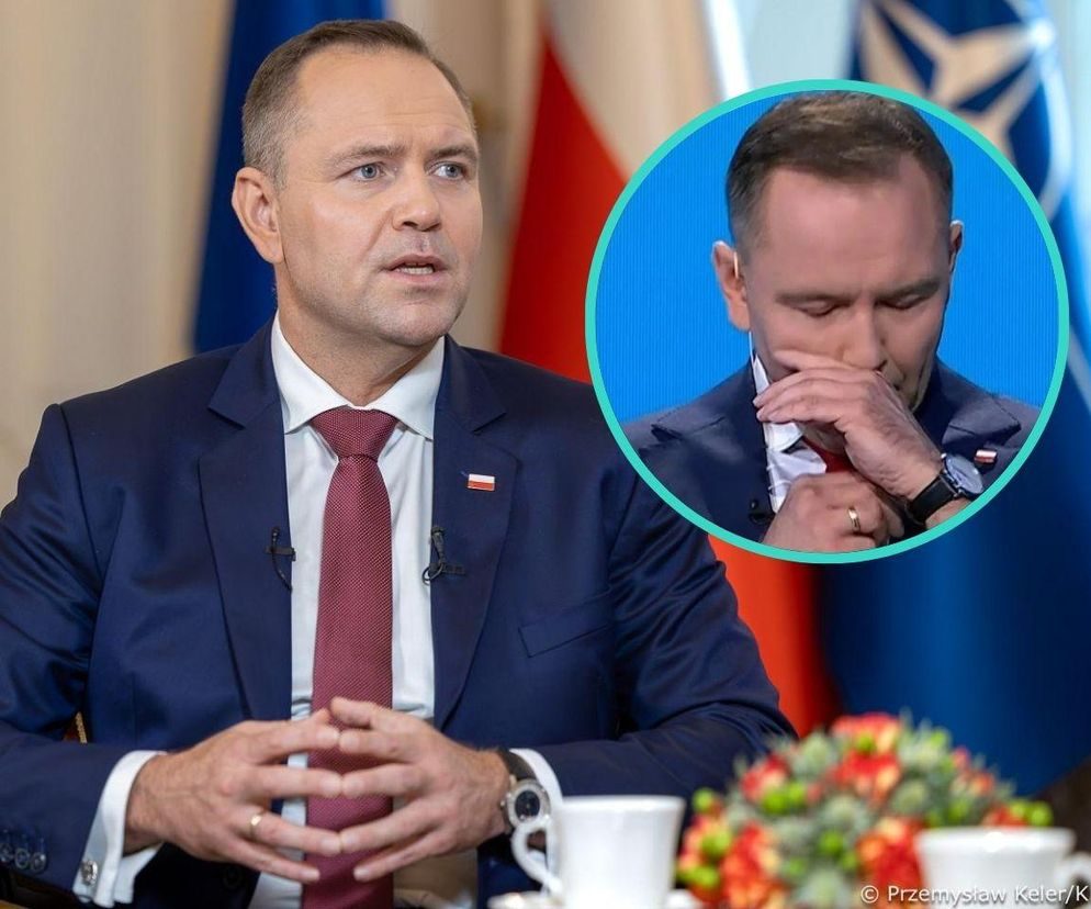 Навроцький просто в прямому загубив пакетик зі снюсом, відео