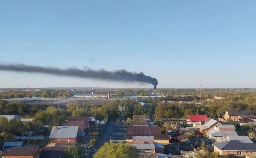 В Орске и Перми после атаки БПЛА загорелись нефтяные объекты (фото, видео) ➤ Prozoro.net.ua
