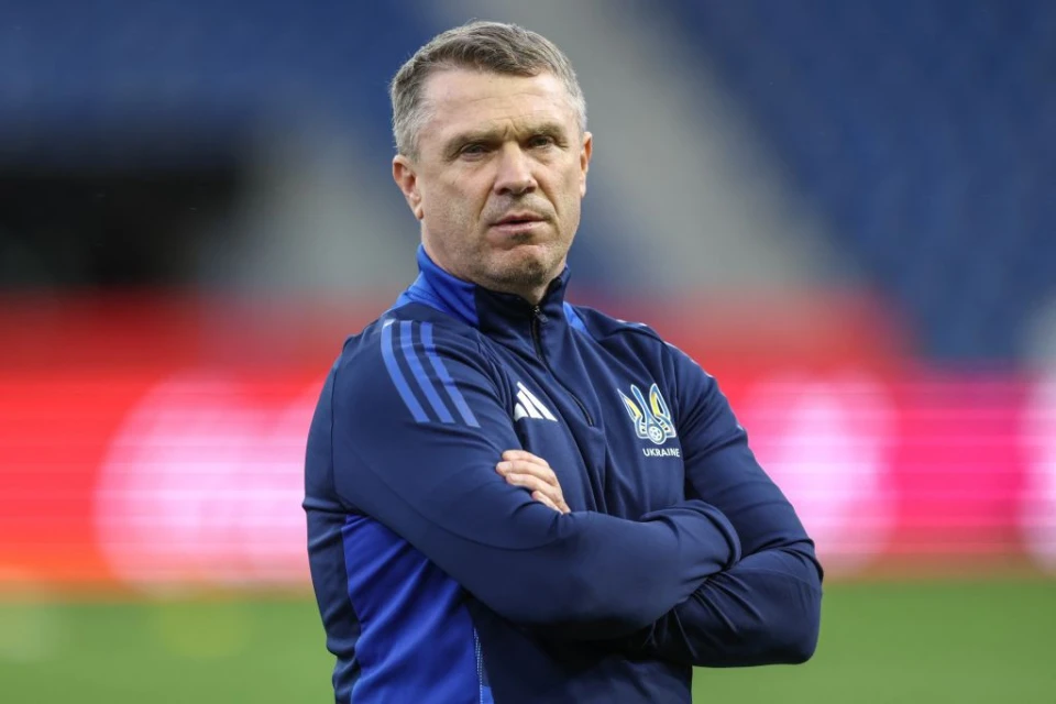 Сергей Ребров покидает пост главного тренера сборной Украины