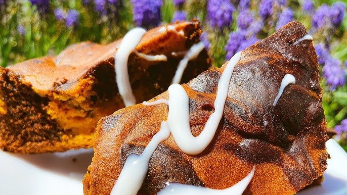 Шоколадно-тыквенный кекс с насыщенным вкусом