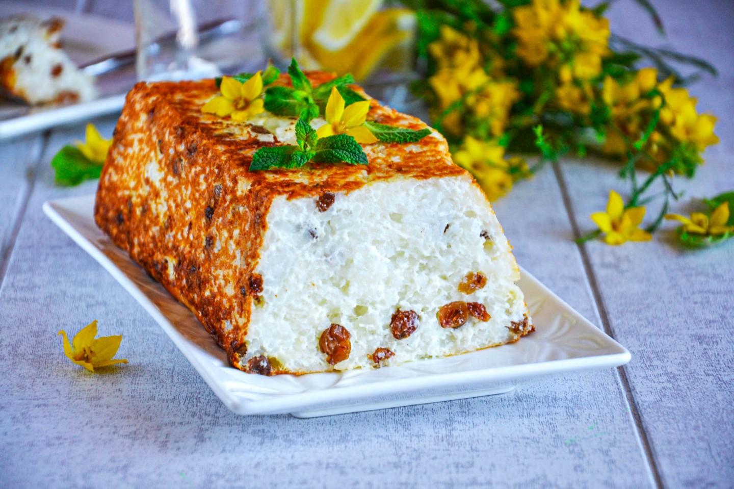 Нежная творожная запеканка с рисом в духовке
